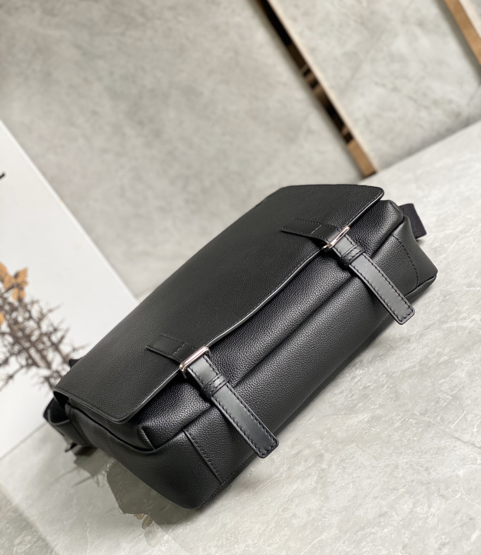 LOEWE latest military messenger bag