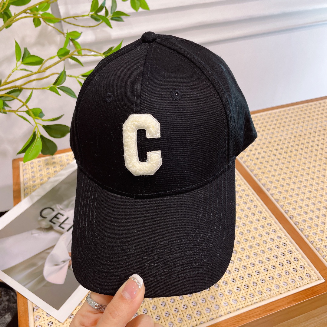 [CELINE] 2023 spring and summer new simple baseball cap