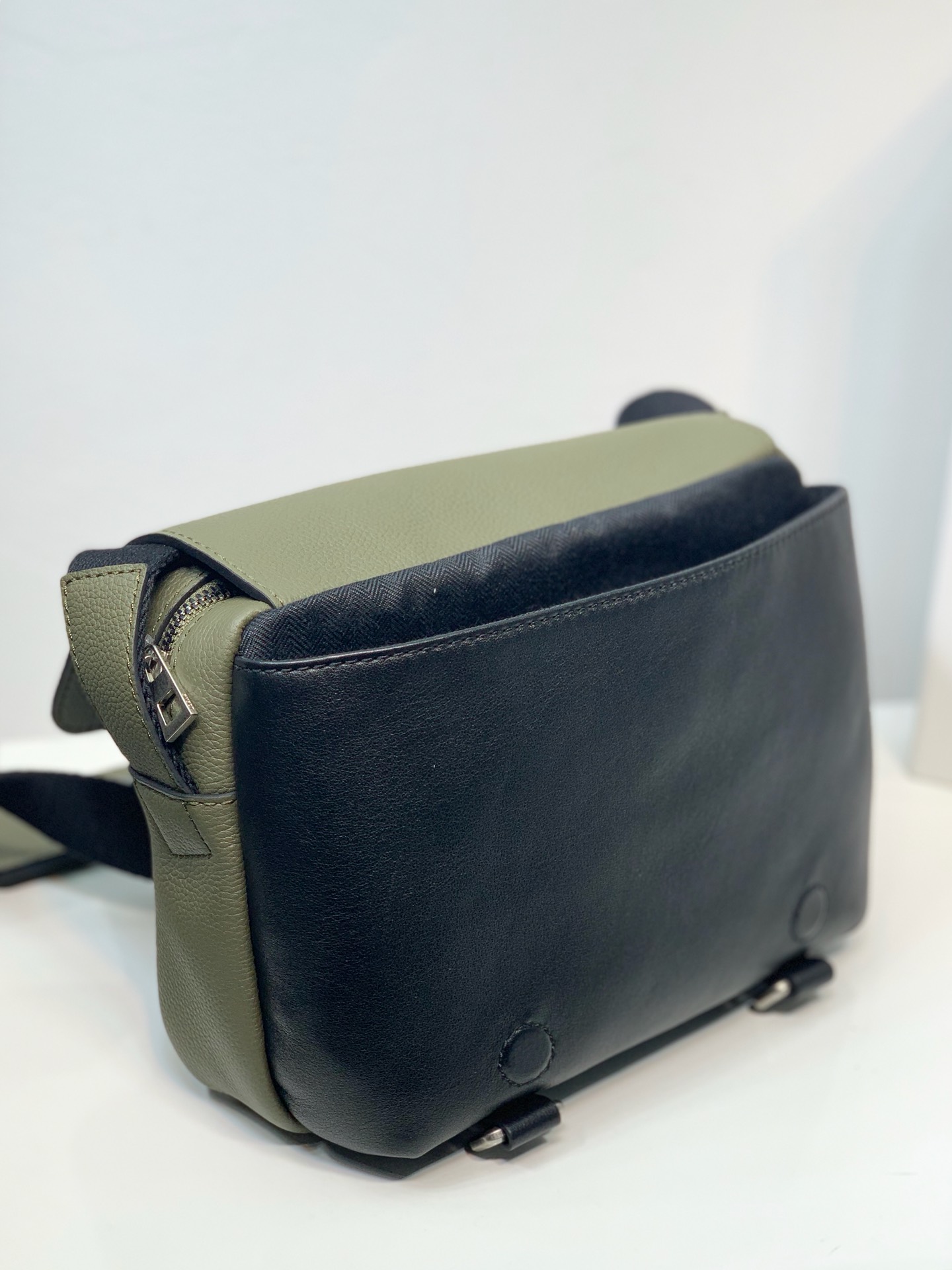 LOEWE latest military messenger bag