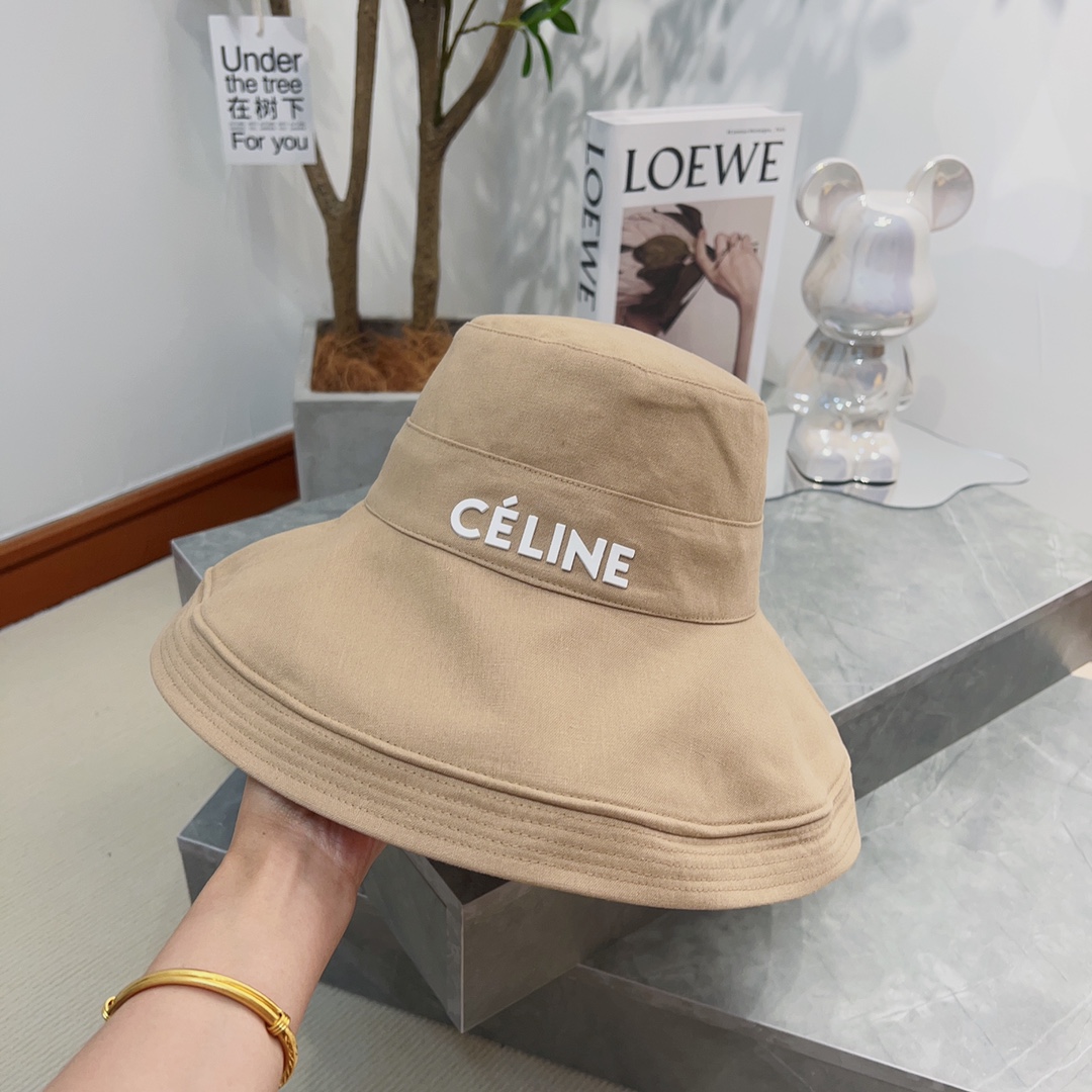 Celine-simple fisherman hat Classic customized special, fresh
