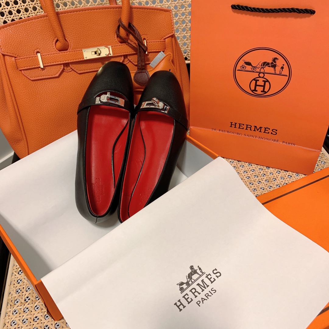 Hermes H shoes