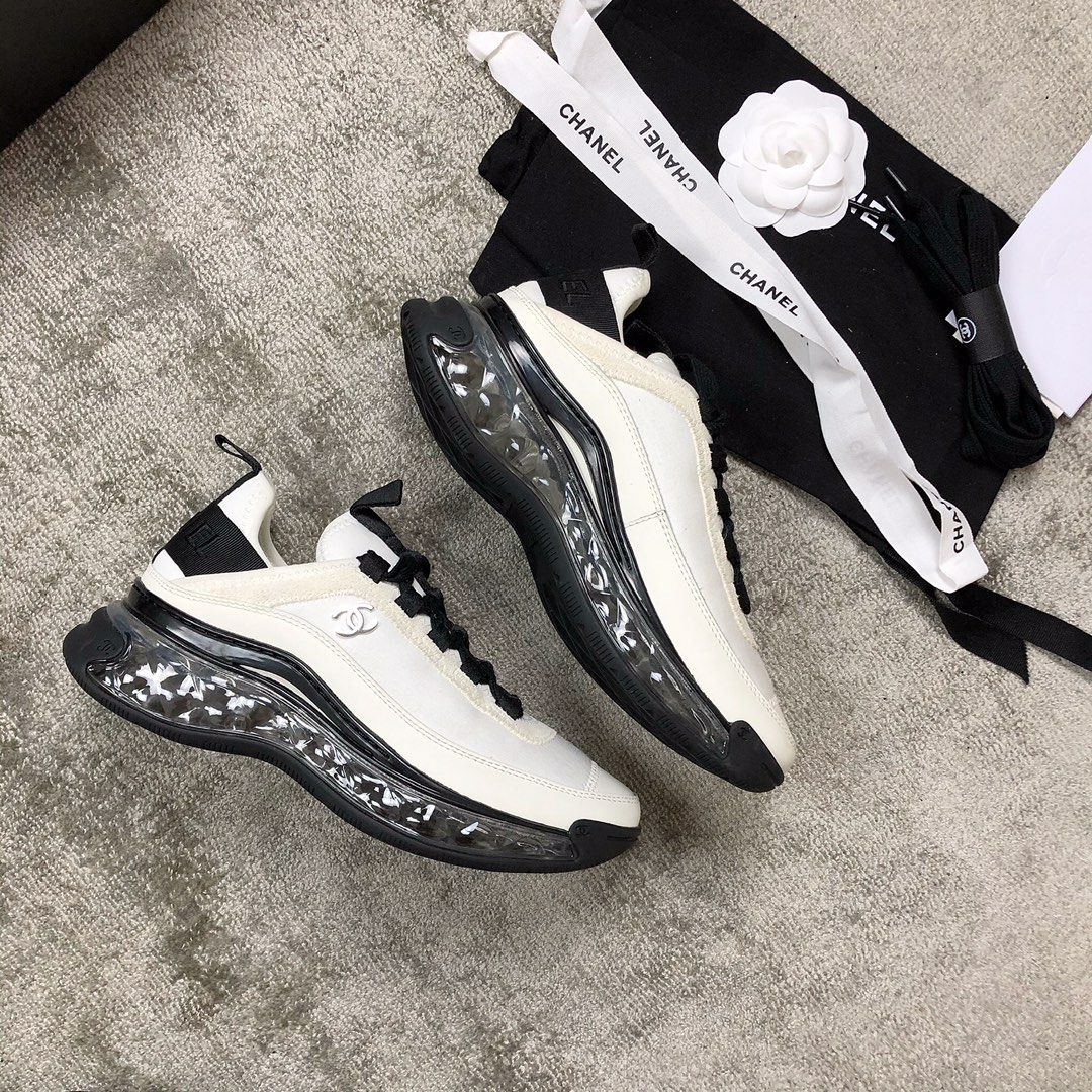 CHANEL sneakers classic small incense sneakers cowhide sheepskin leather genuine leather sole