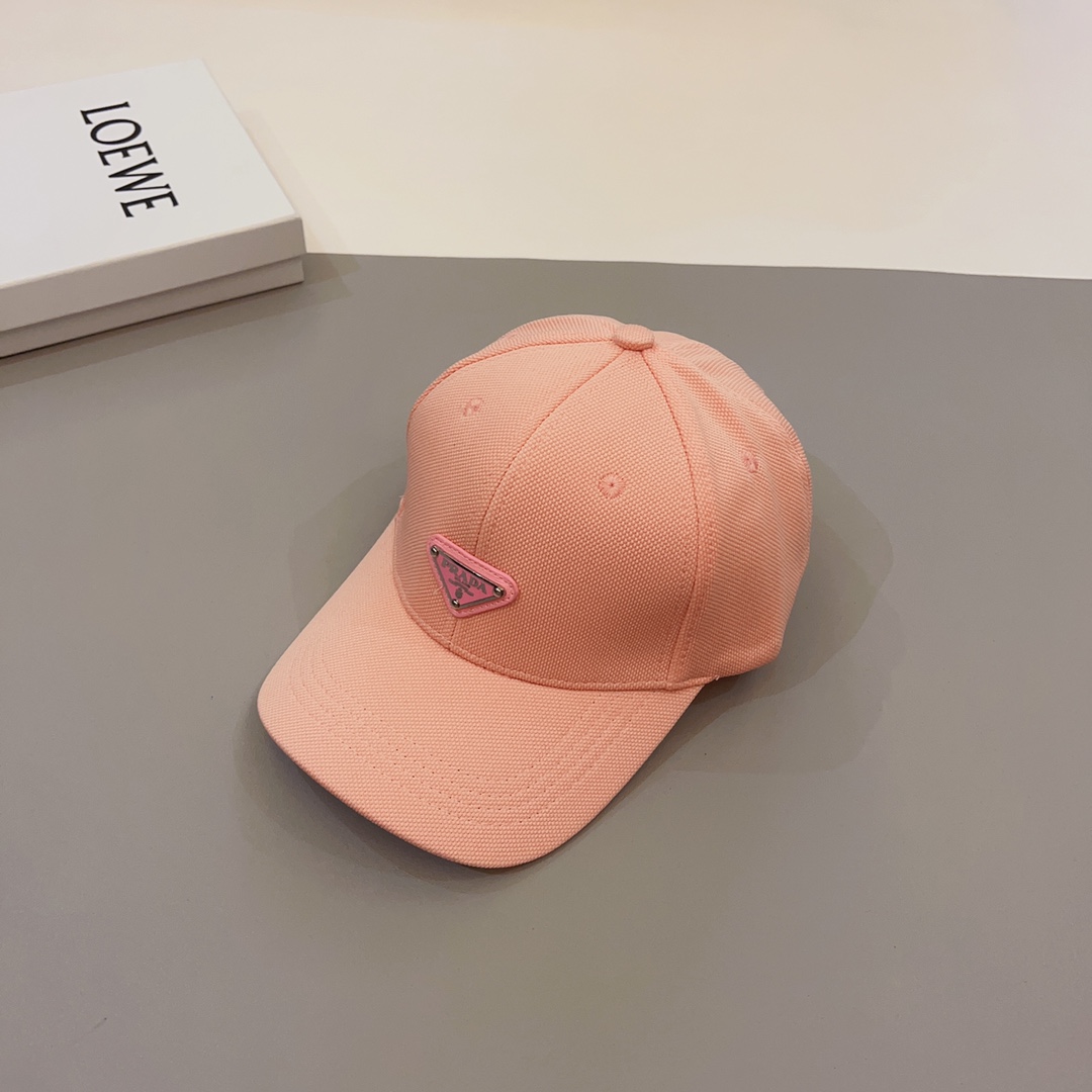Prada hipster favorite triangle logo baseball cap