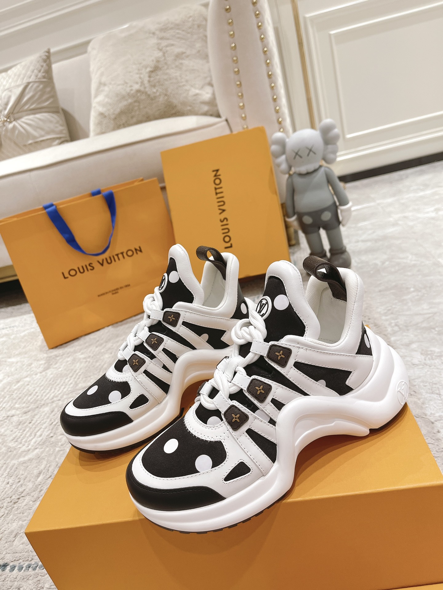 Louis Vuitton Archlight Donkey Brand Louis Vuitton Casual Sports Dad Shoes