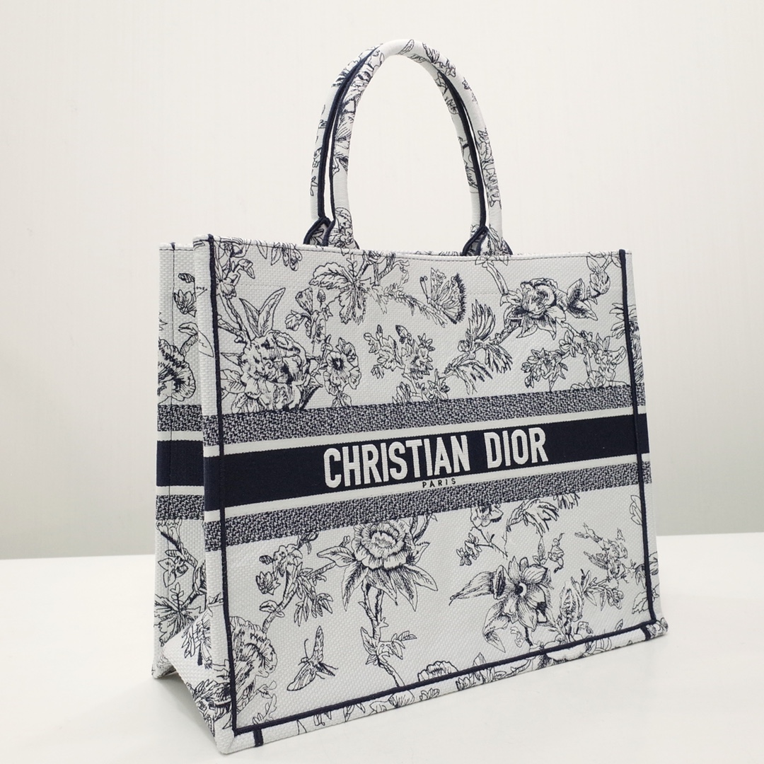 DIOR TOTE oblique vintage print