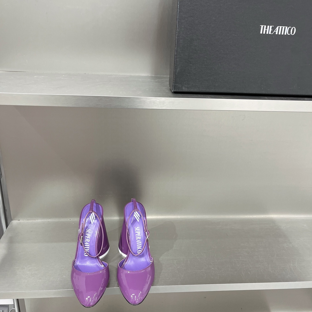 𝐓𝐇𝐄 𝐀𝐓𝐓𝐈𝐂𝐎｜𝟐𝟎𝟐𝟐/𝐒𝐒 𝐧𝐞𝐰 The Attico 2022/fw Venus Collection Lace-up heels