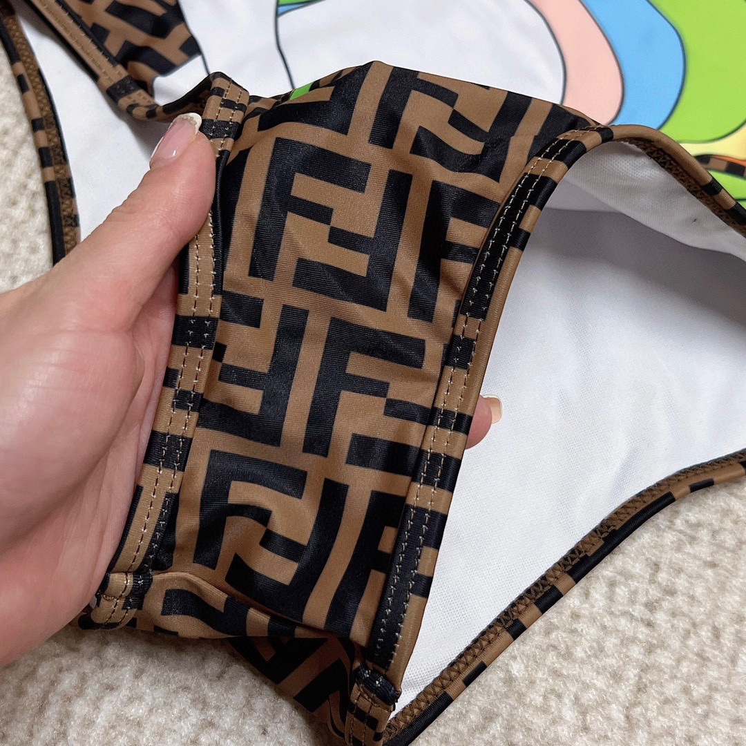 Fendi women's new one-piece bikini