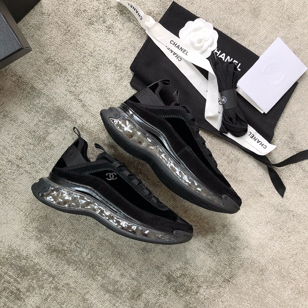 CHANEL sneakers classic small incense sneakers cowhide sheepskin leather genuine leather sole