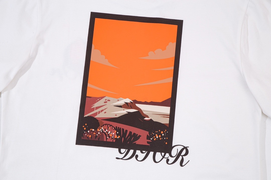 Dior 23FW spring/summer classic T-shirt