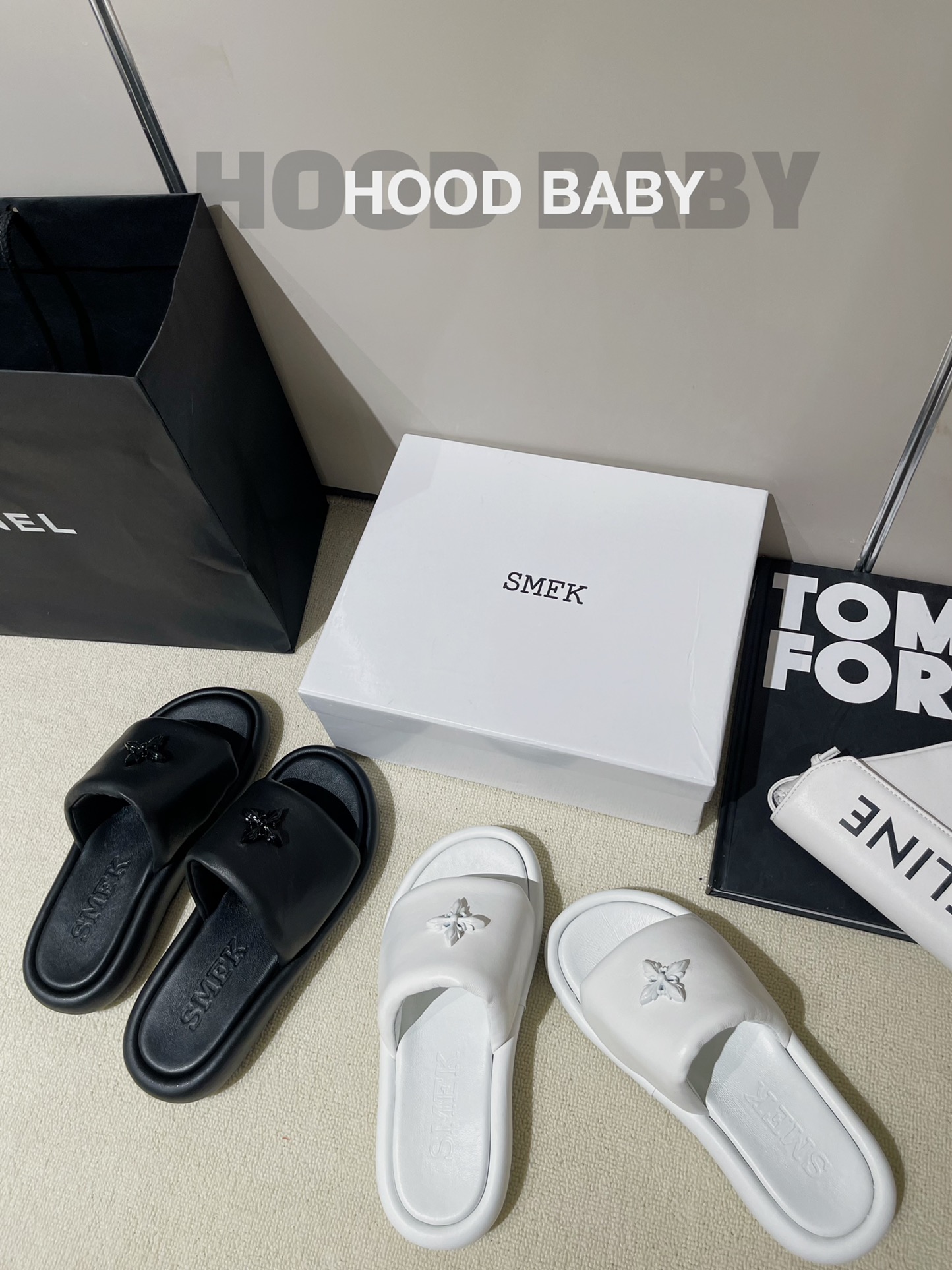 𝐒𝐌𝐅𝐊 ｜𝟐𝟎𝟐𝟐/𝐒𝐒𝐒 𝐧𝐞𝐰 SMFK new cross series thick-soled bread slippers