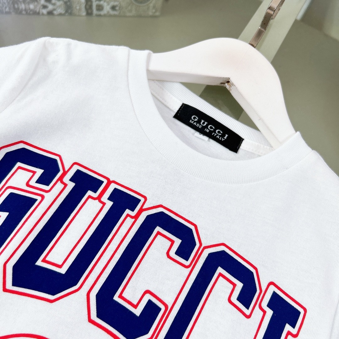 Gucci 2024/SS new logo printed T-shirt suit