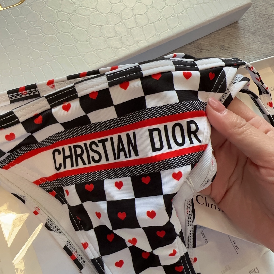 dior zoo series swimsuit
