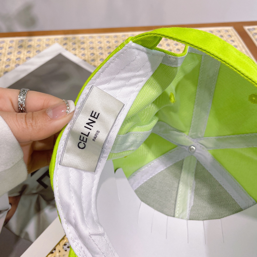 [CELINE] 2023 spring and summer new simple baseball cap