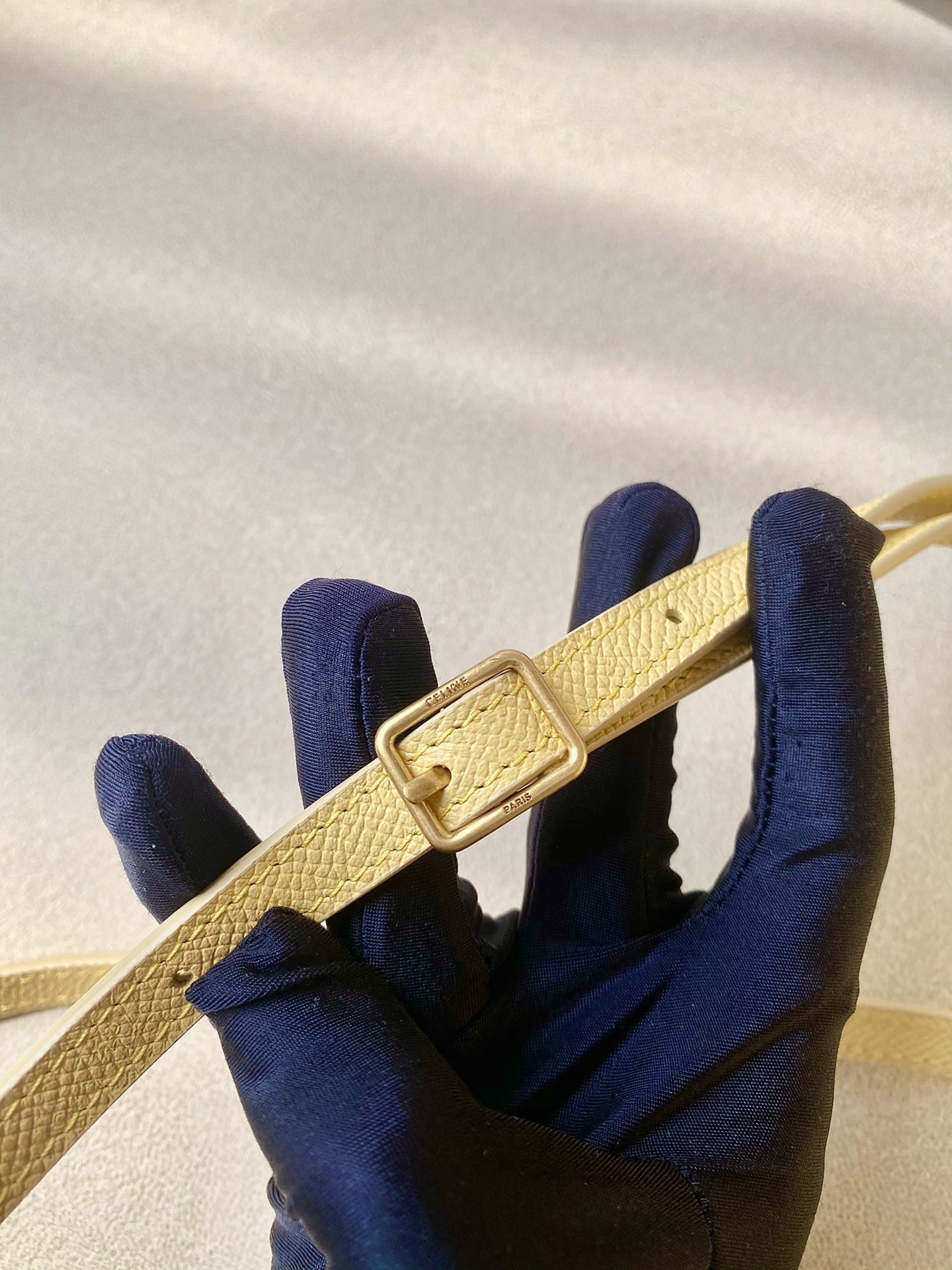 𝐂𝐞𝐥𝐢𝐧𝐞 Belt Bag Catfish Bag Small Grained Calfskin