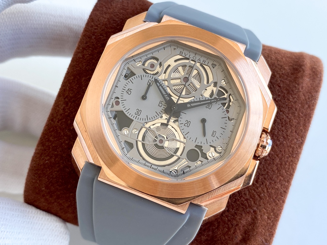 BVLGARI OCTO Finissimo Skeleton OS Chronograph Watch