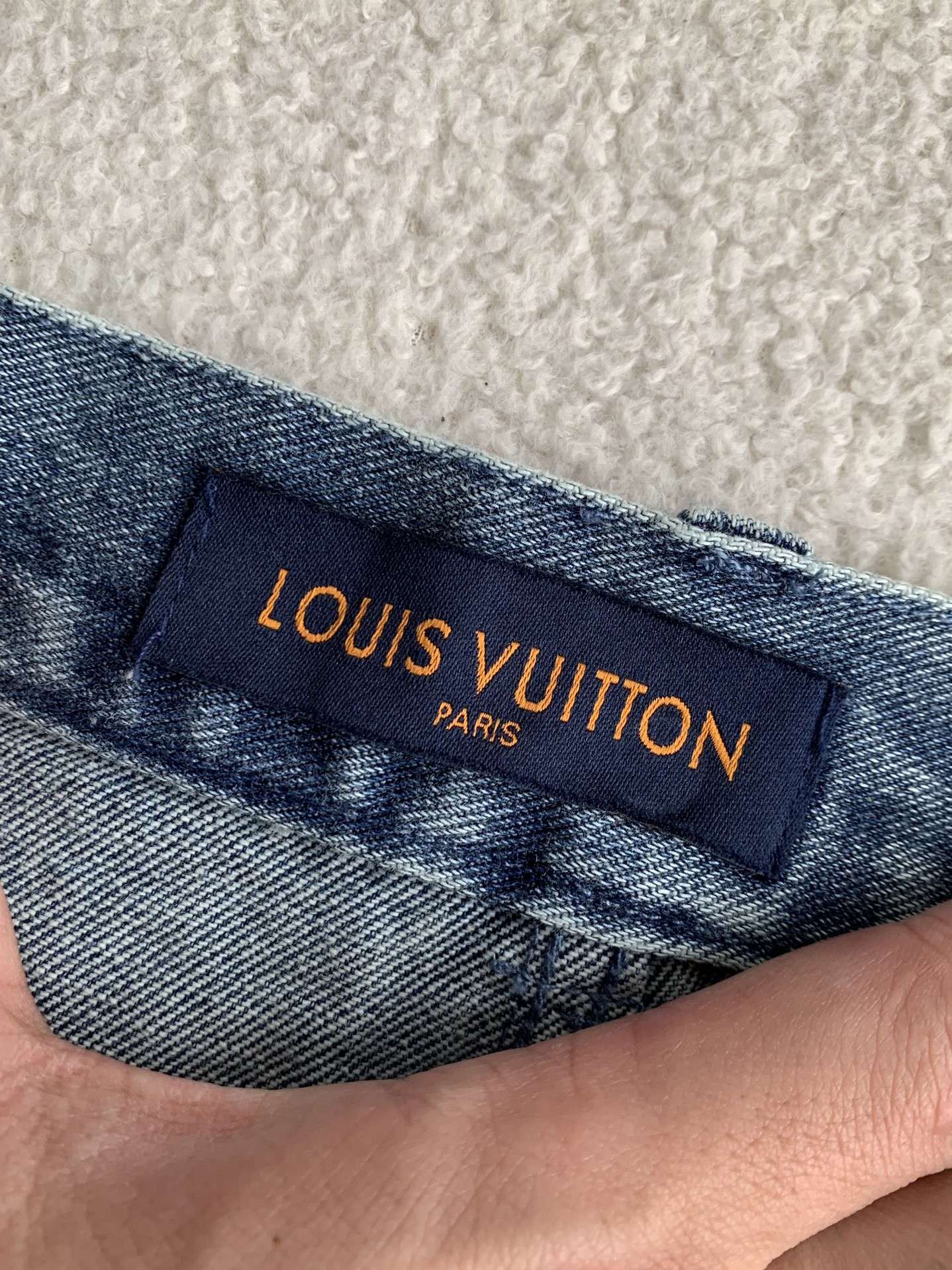 LOUIS VUITTON Jean shorts