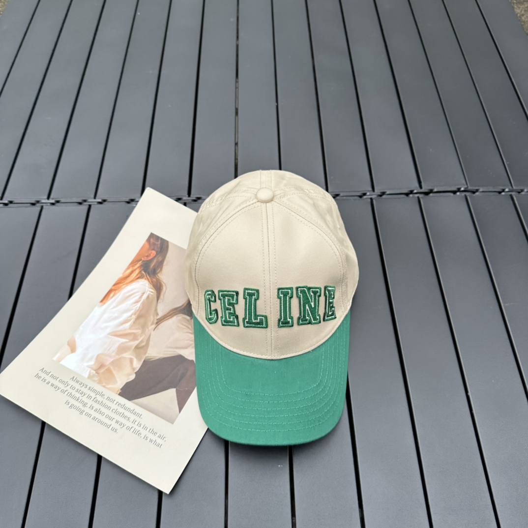 CELINE Arc de Triomphe baseball cap