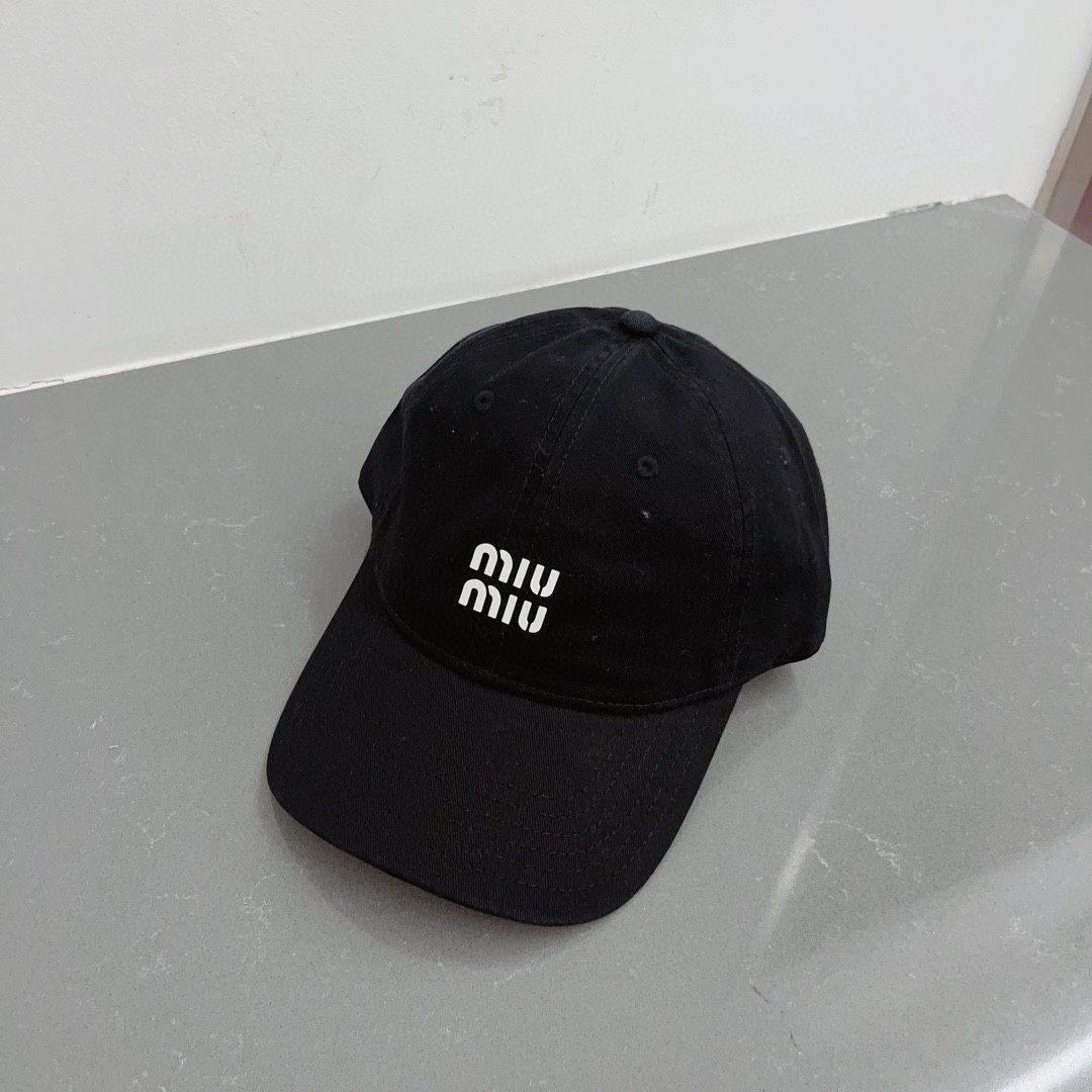Miu Miu peaked cap, van cloth cap, baseball cap