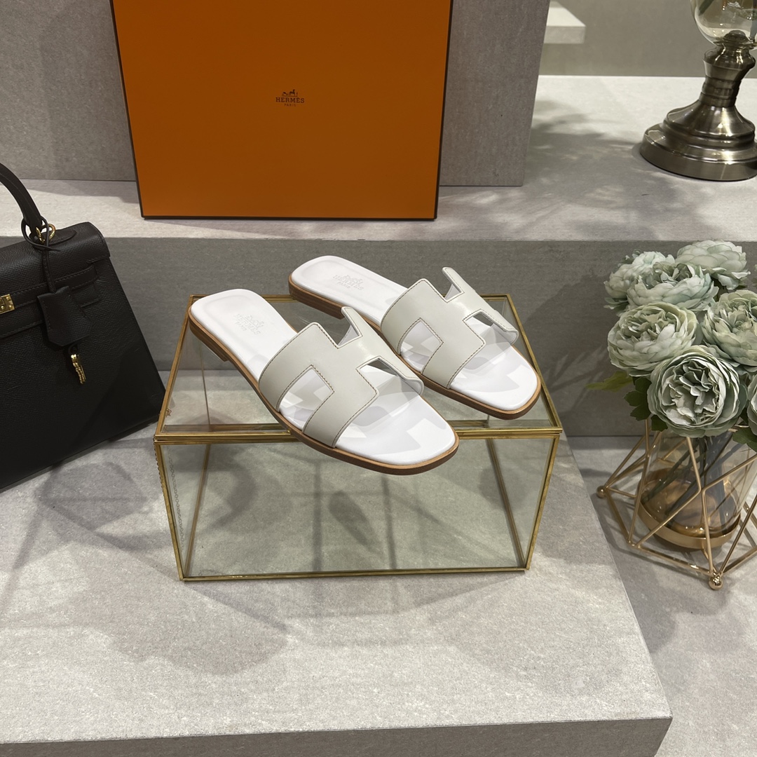 Hermes H Classic Slippers