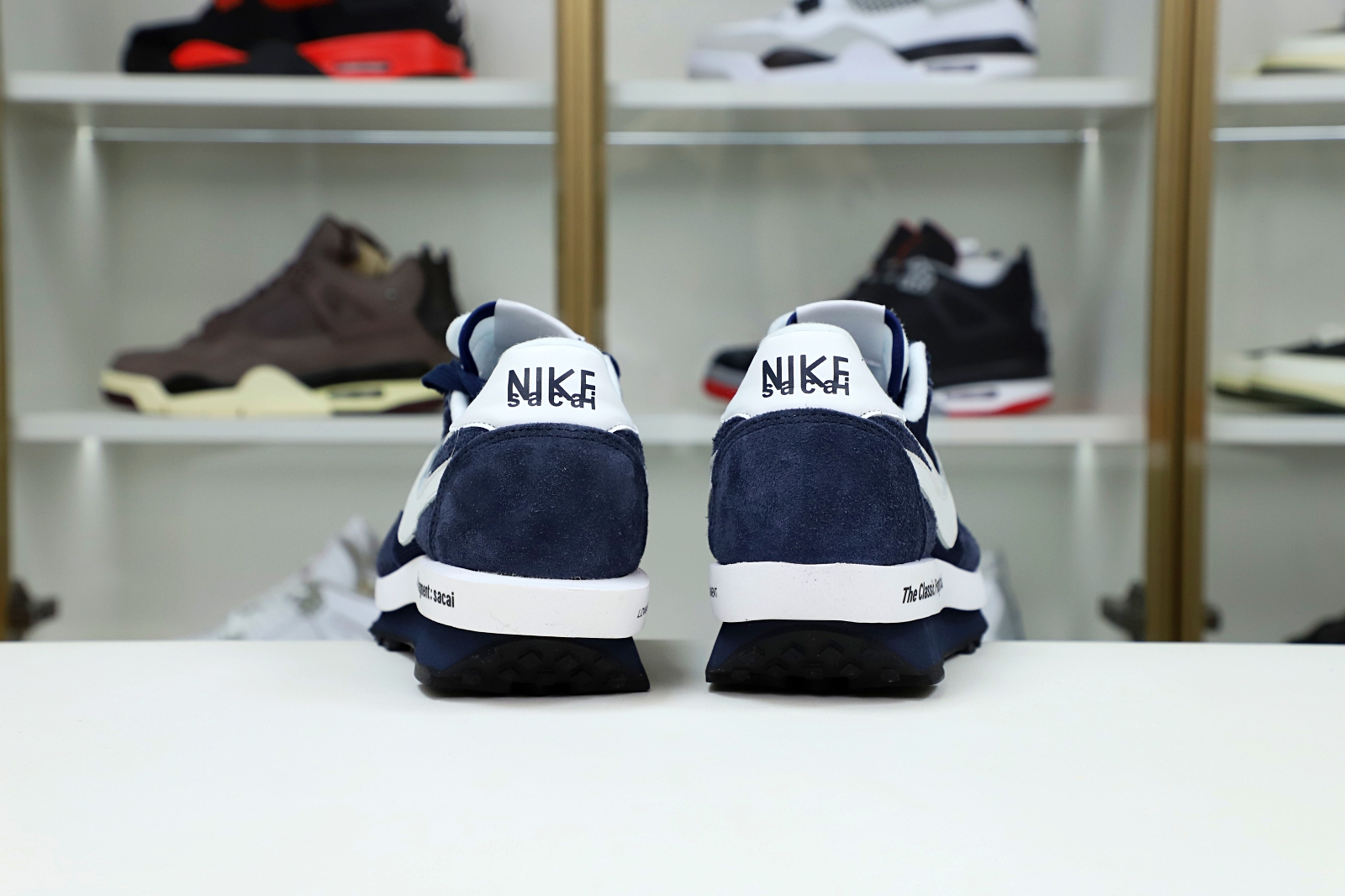 FRAGMENT DESIGN X SACAI X LDV WAFFLE BLACKENED BLUE