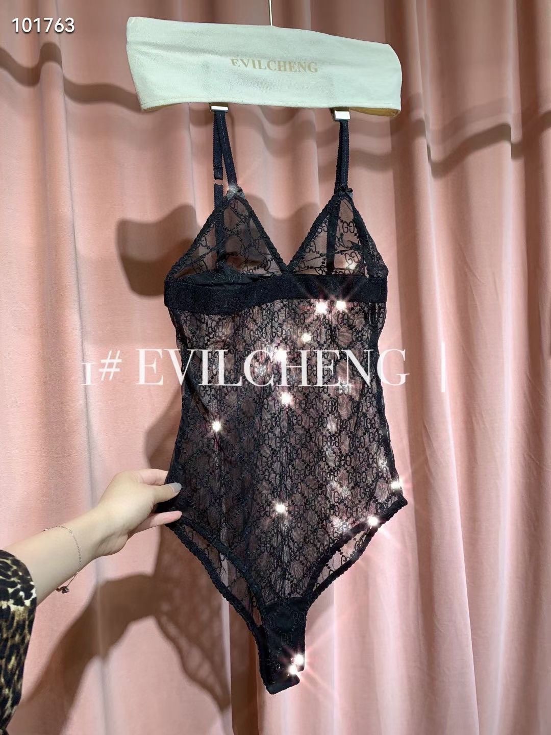 Gucci new mesh swimsuit