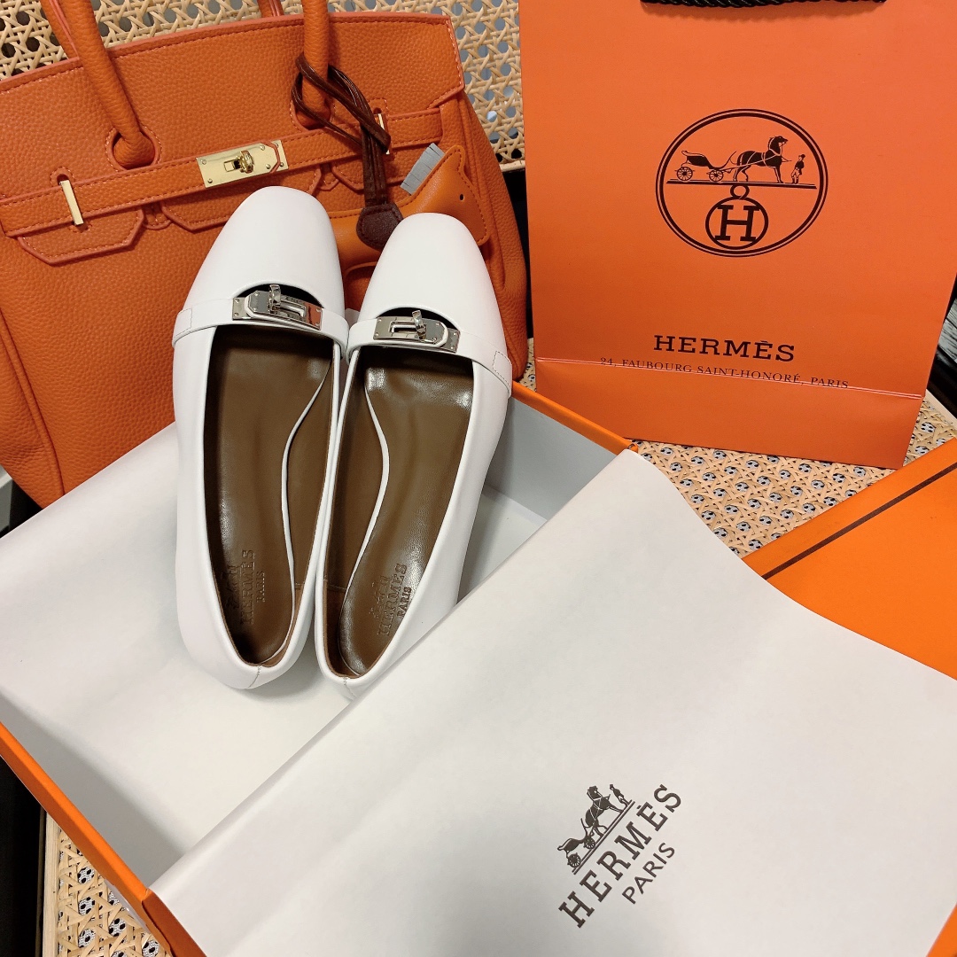 Hermes H shoes