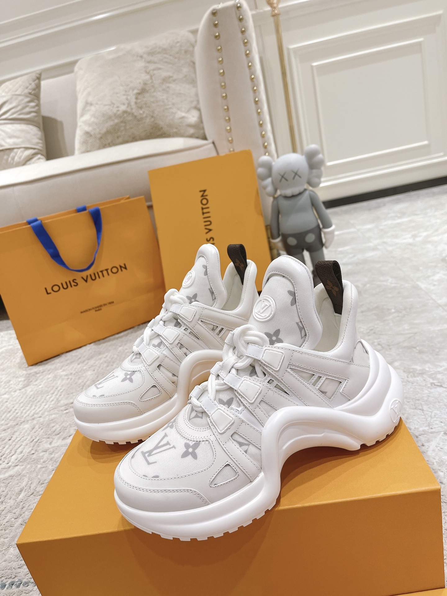Louis Vuitton Archlight Donkey Brand Louis Vuitton Casual Sports Dad Shoes