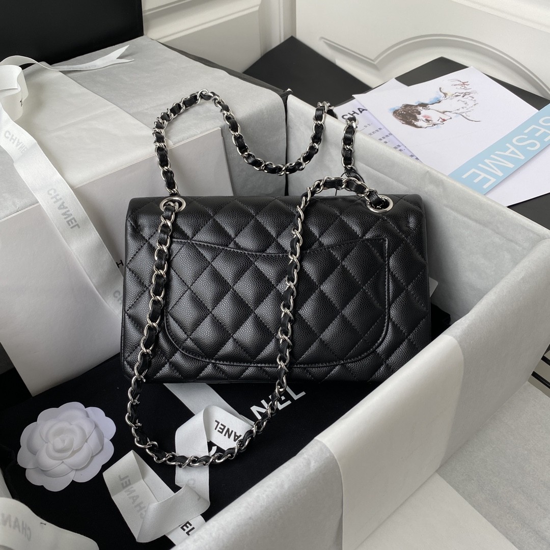 Chanel Classic Flap Bag A01113, Top Quality, Medium Size: 23cm