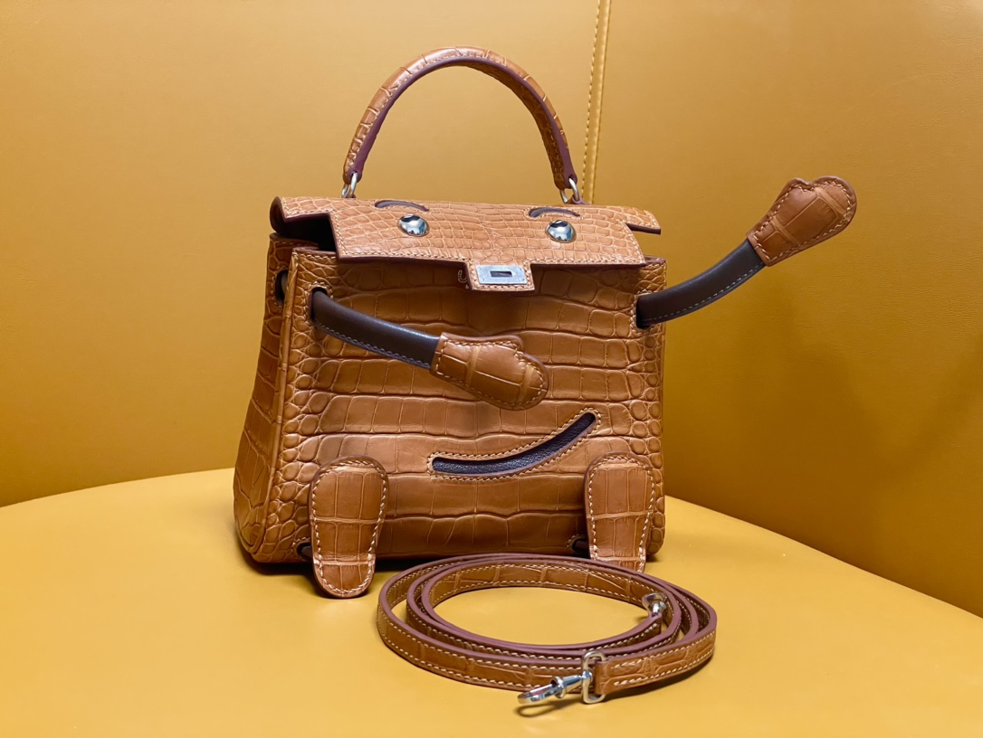 kelly doll  American crocodile top craftsmanship wax thread hand sewing