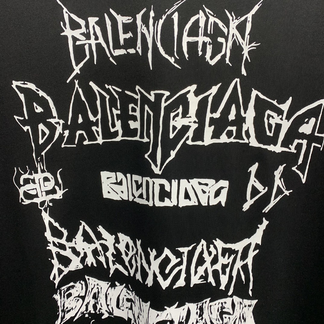 Balenciaga doodle year of the Dragon Alphabet T-shirt