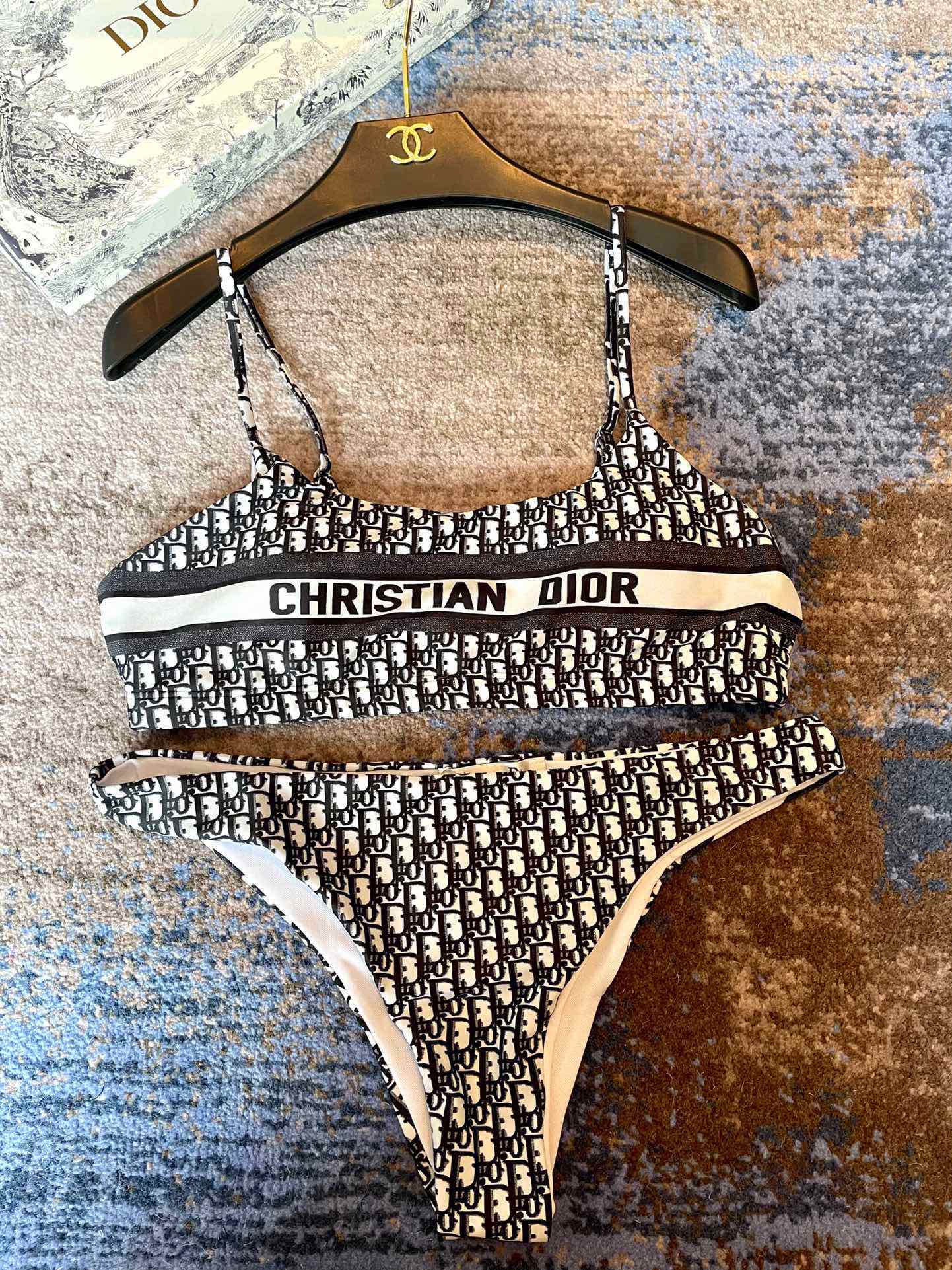 Dior new split swimsuit