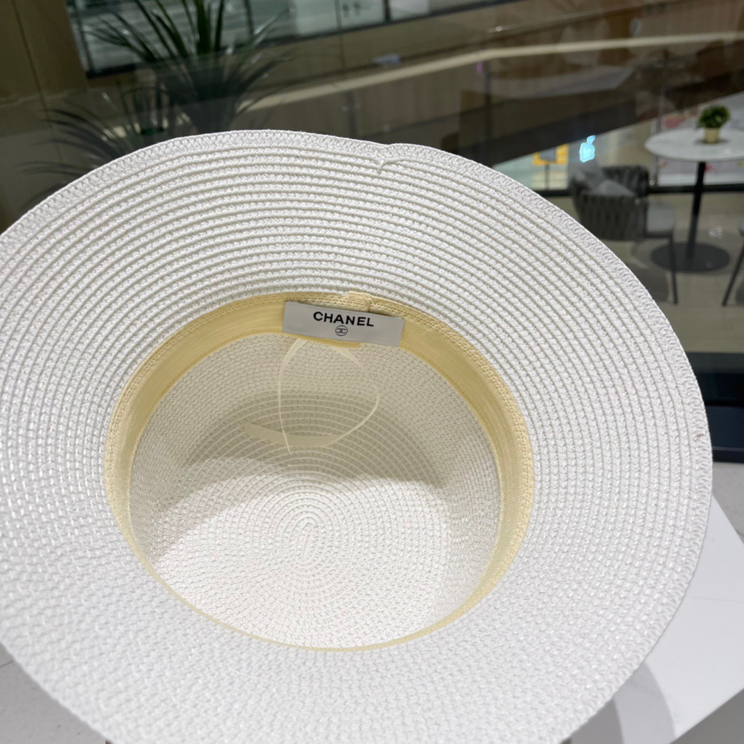 Chanel 2023 summer new straw hat