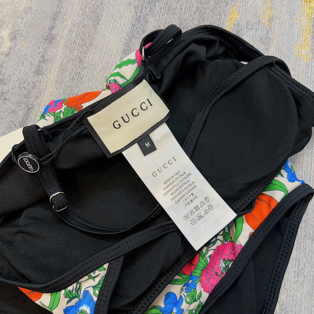 Gucci's new floral one-piece swimsuit