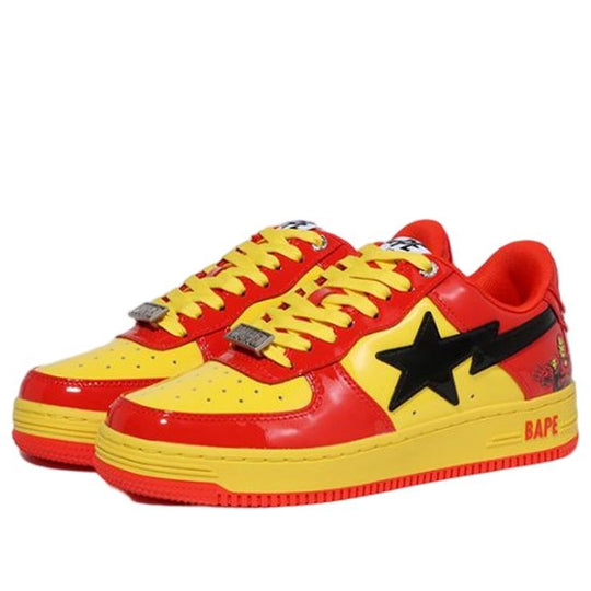 A BATHING APE Bape Sta x Marvel ‘Red Yellow Black’ 1I73-291-902