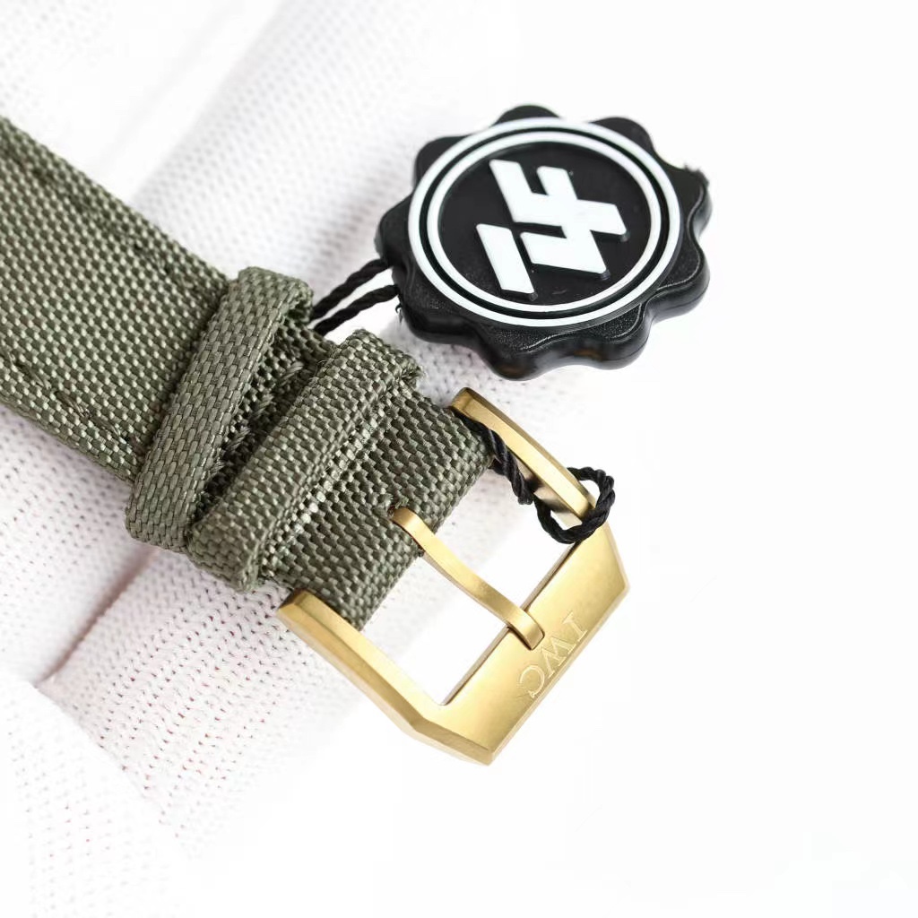 IWC- Bronze chronograph Spitfire IW387907 with built-in 7750 movement Reliability and precision