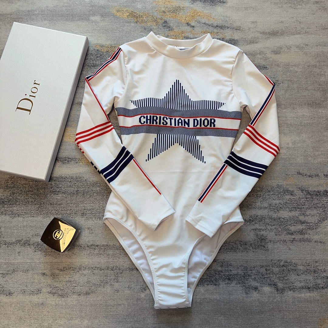 Dior Alpine Long Sleeve Swimsuit