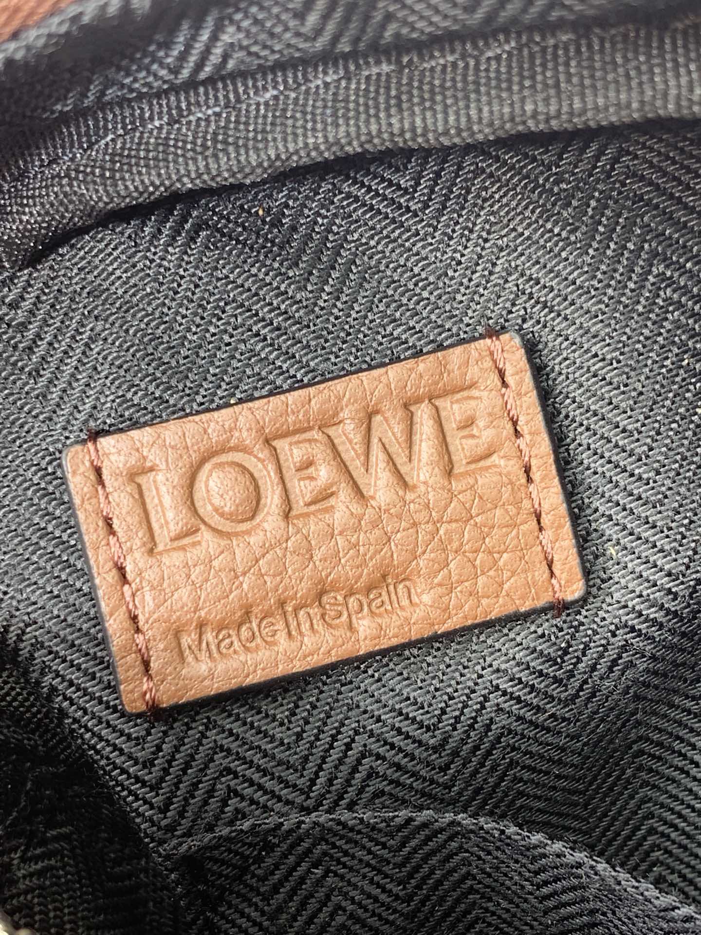 LOEWE latest military messenger bag