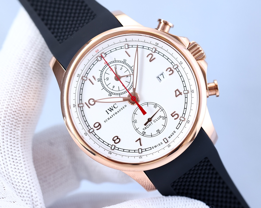 IWC- Portuguese IW390704 with Cal. 89361 chronograph movement Superluminova