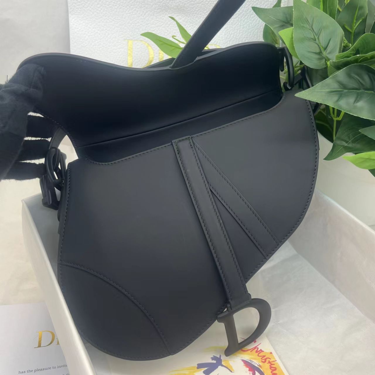 Dior saddle scrub series