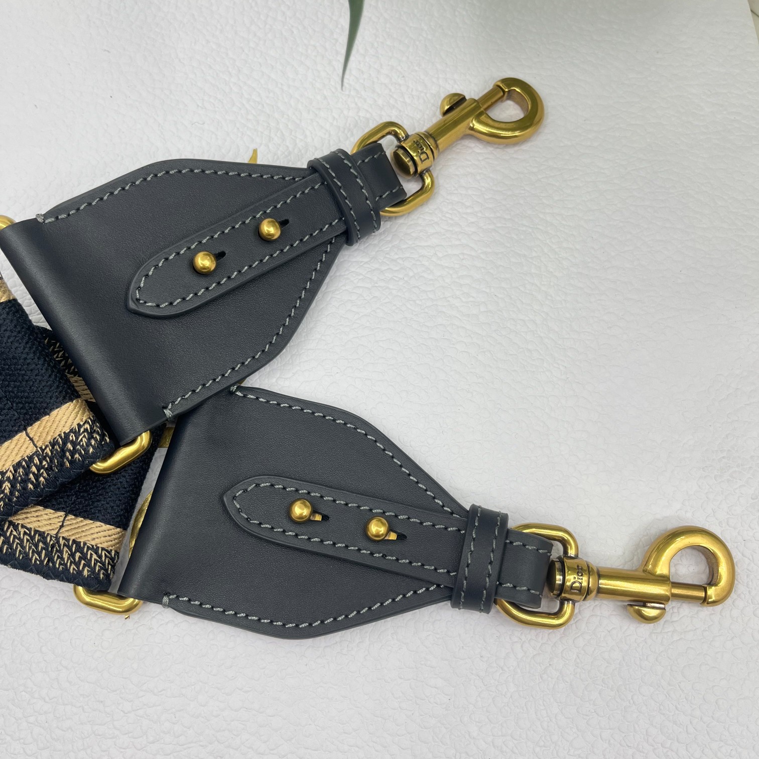 Dior tiger blue shoulder strap