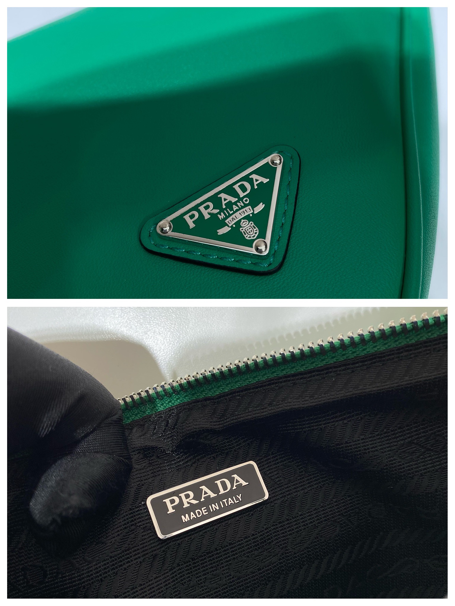 𝐏𝐑𝐀𝐃𝐀 Triangle Handbag 1NE039