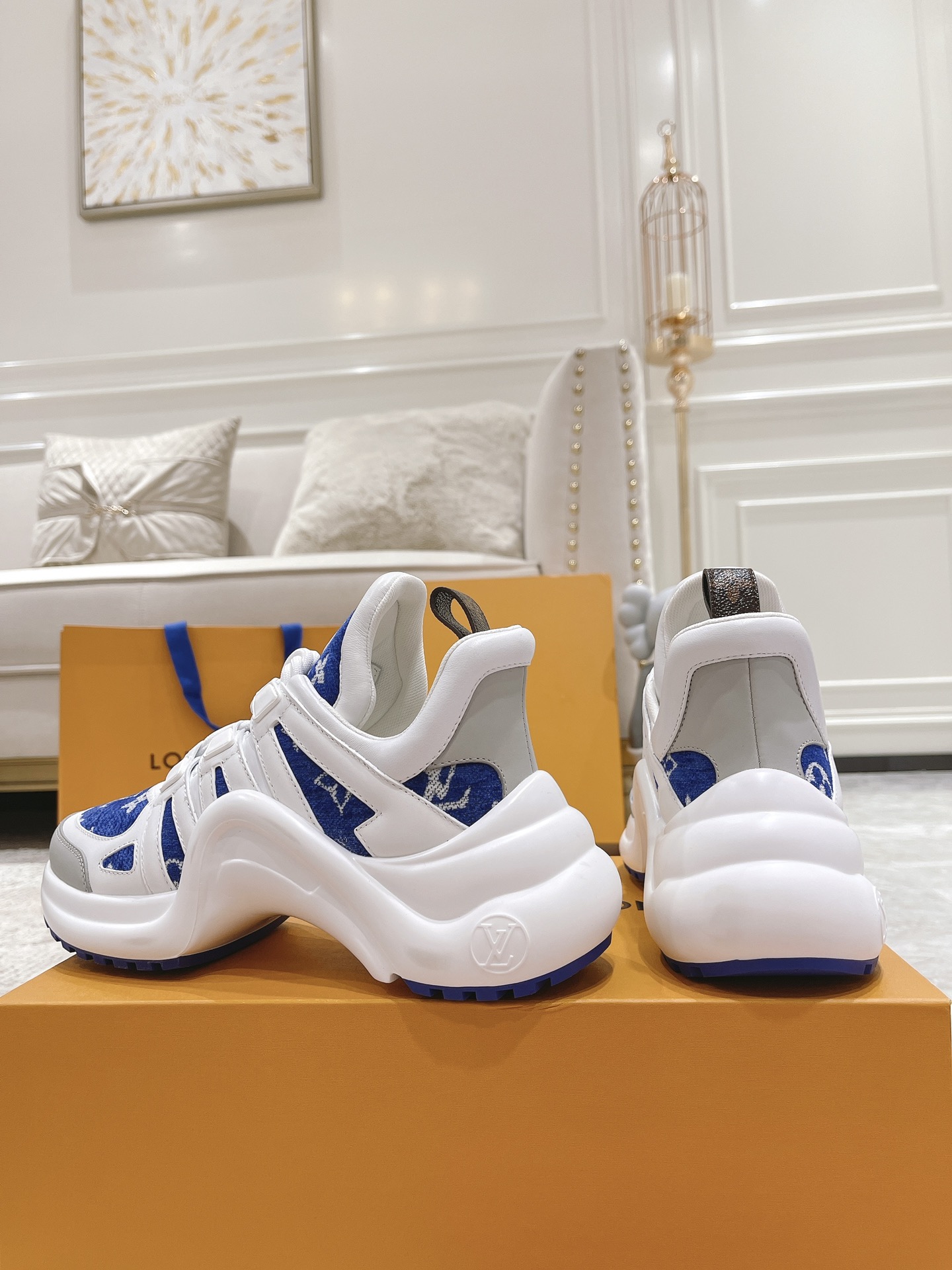 Louis Vuitton Archlight Donkey Brand Louis Vuitton Casual Sports Dad Shoes