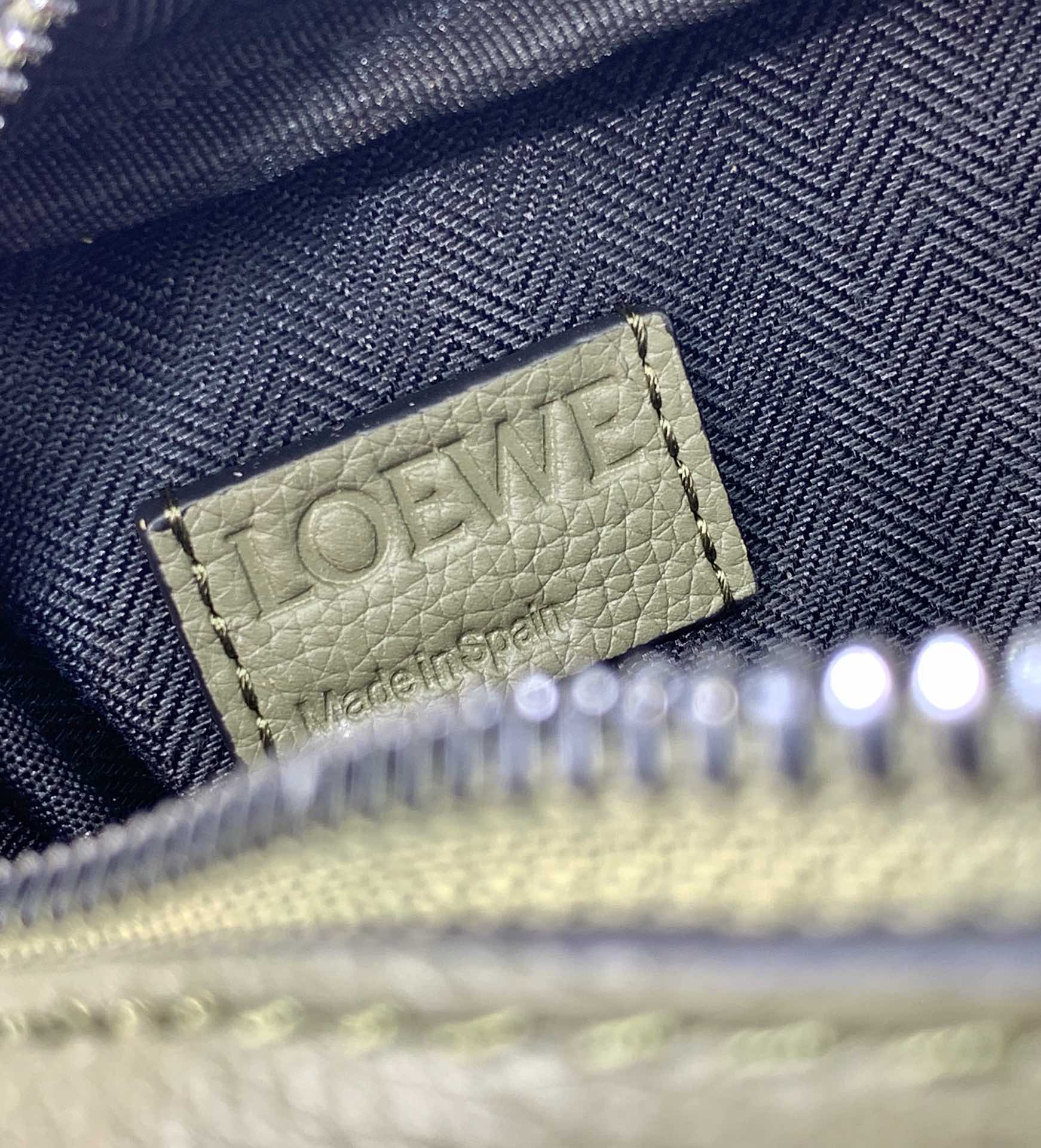 LOEWE latest military messenger bag