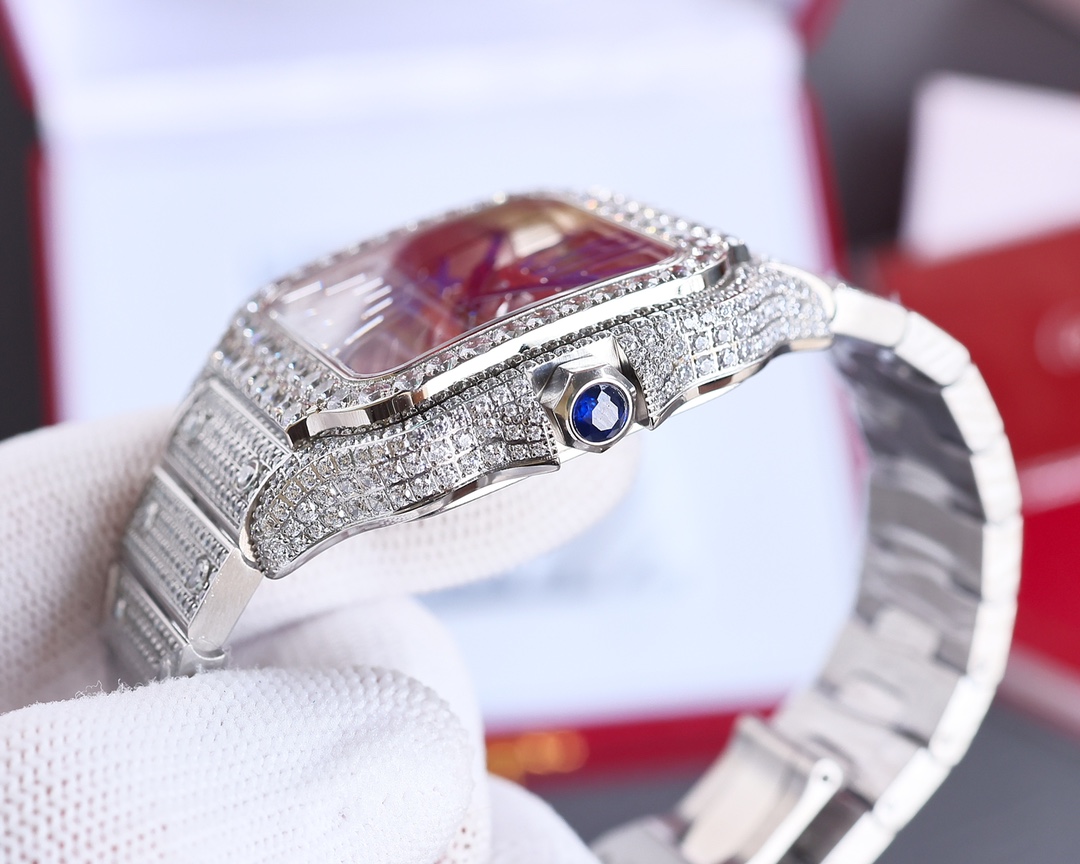 Cartier Santos Skeleton Collection