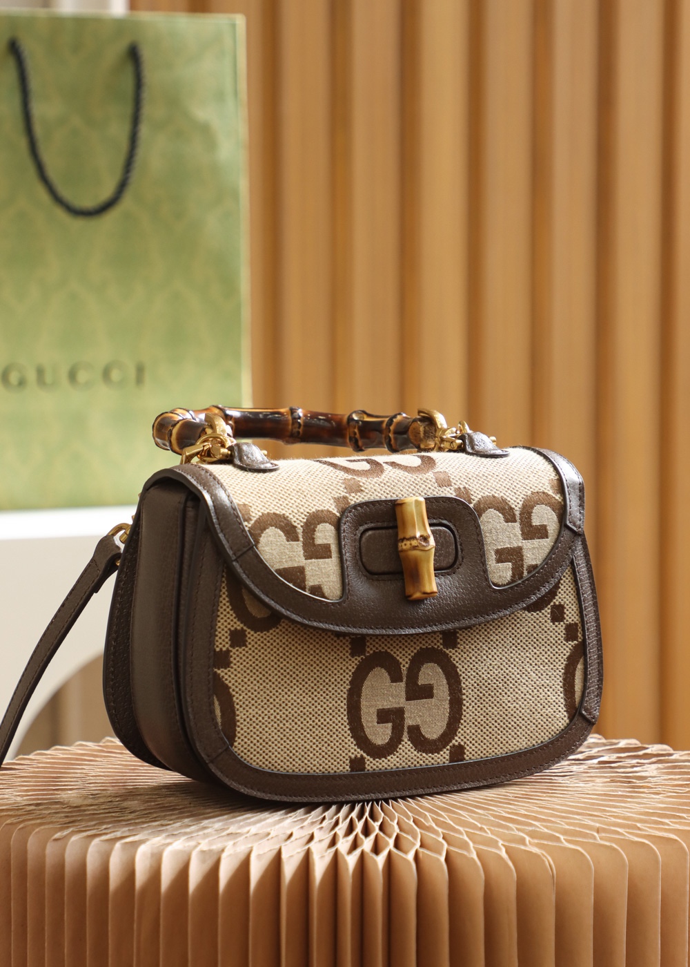 GUCCI ▪️ Super double 𝐆 pattern Wang fried bamboo festival #675797