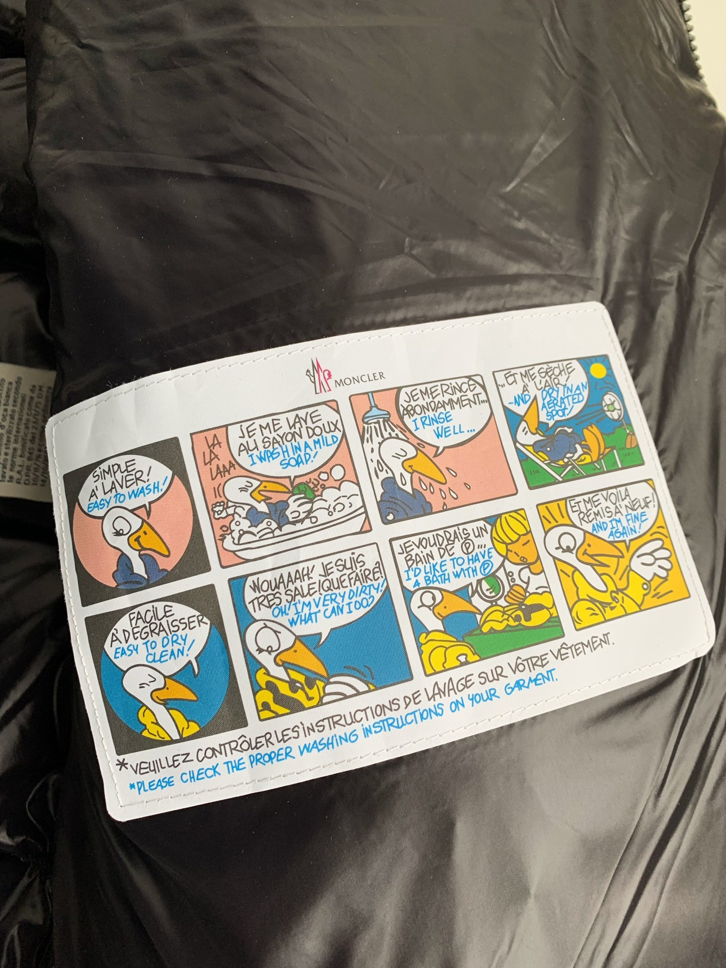 Moncler Short men's down jacket