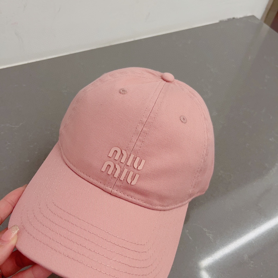 Miu Miu peaked cap, van cloth cap, baseball cap
