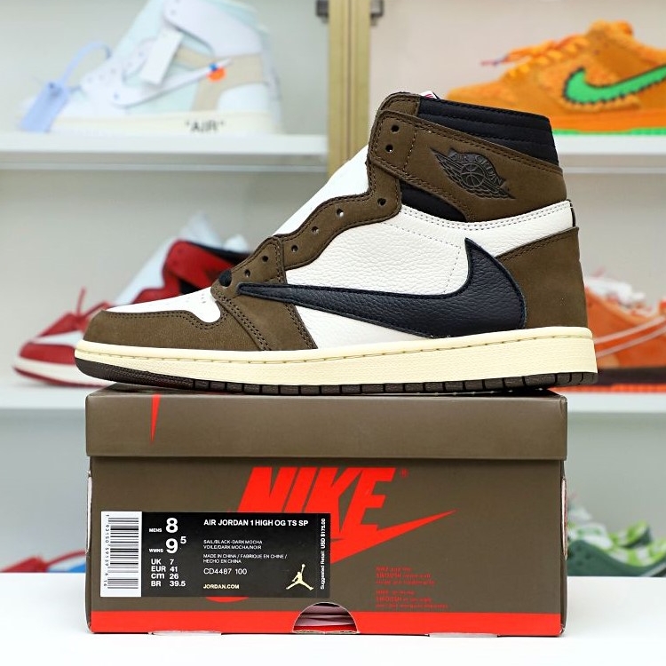 TRAVIS SCOTT X AIR JORDAN 1 RETRO HIGH OG MOCHA