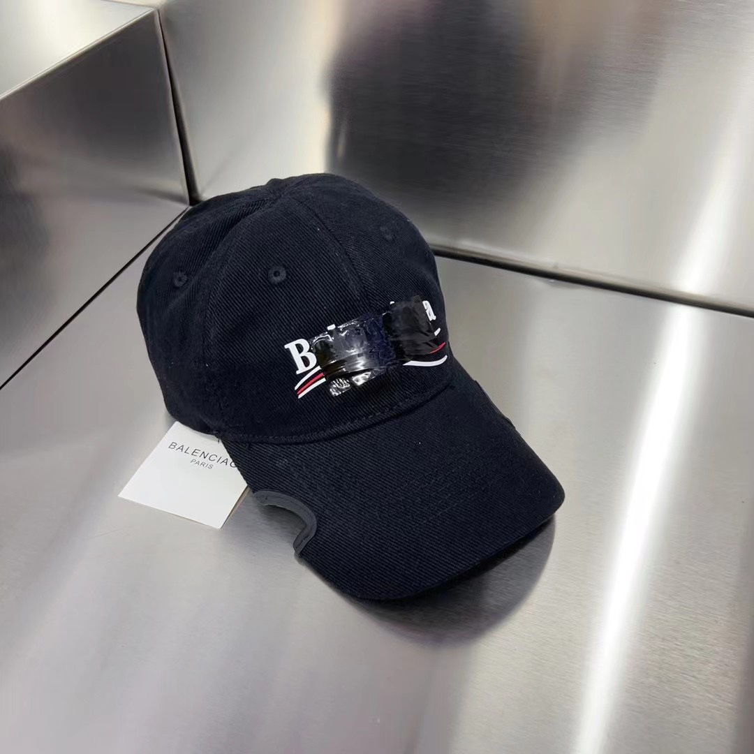 Balenciaga's new cutaway peaked baseball cap