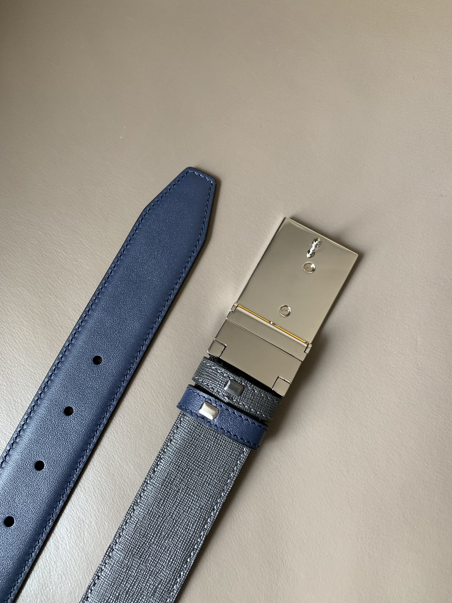 FENDI casual reversible belt